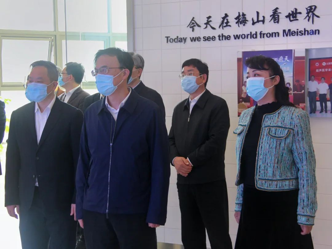 甯波市人大常委會主任張平一行調研康達洲際（梅山）健康産業園