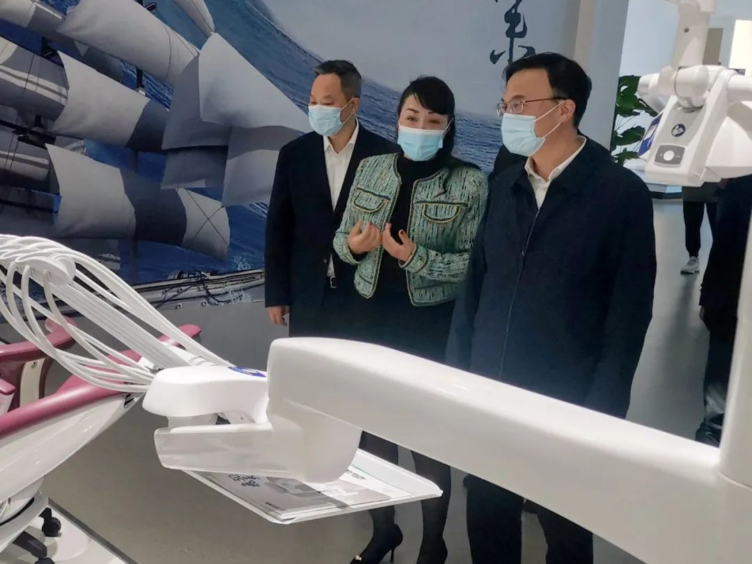 甯波市人大常委會主任張平一行調研康達洲際（梅山）健康産業園